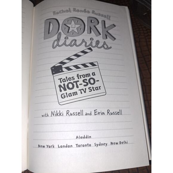 Dork Diaries Tales from a not so glam TV Star Hard Back - Picture 3 of 6